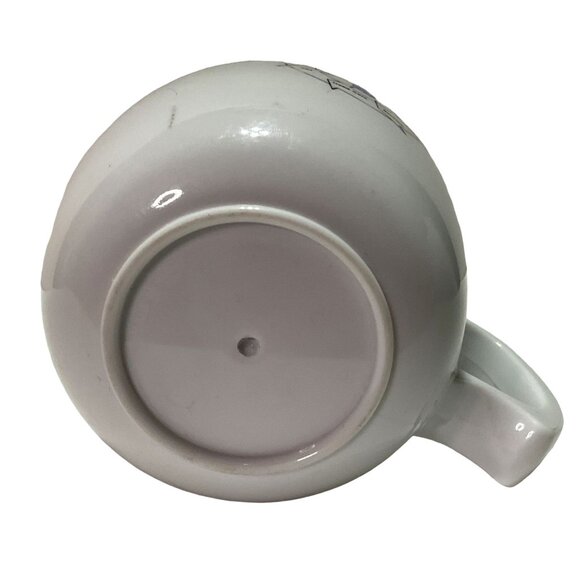 VTG VOLKSWAGEN VW MUG CUP COFFEE 1996 AUTOMOBILE PLASTIC ROUND WHITE 3.5"H USA - Picture 3 of 3